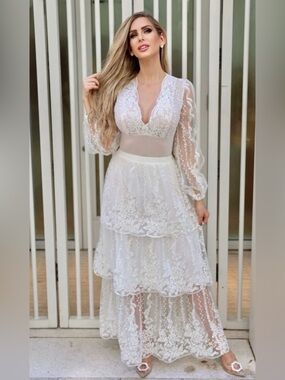 NWT Melrose With Love White 2-Piece Lace Set ✨